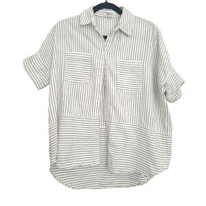 Madewell Courier Flannel Button-down size xs